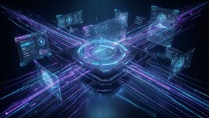 Neon Hologram UI