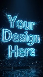 Neon Holographic Display