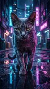 Neon Hunter