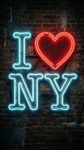 Neon I Love NY