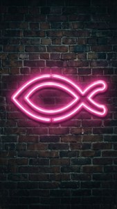 Neon Ichthys Sign
