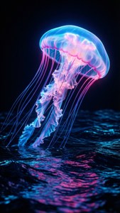 Neon Jellyfish
