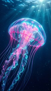 Neon Jellyfish Dream