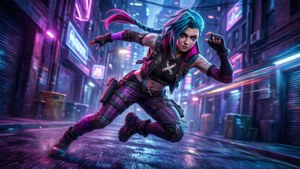 Neon Jett Dash