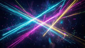 Neon Laser Grid