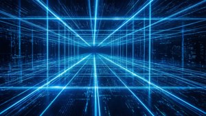 Neon Laser Grid