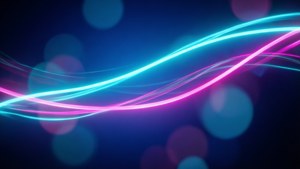 Neon Light Leak Dream