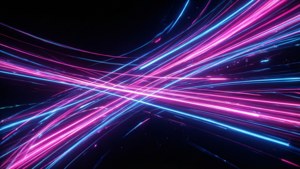 Neon Light Streaks