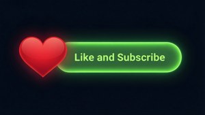 Neon Like Subscribe Glow
