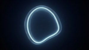 Neon Line Abstract