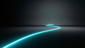 Neon Line Void