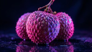 Neon Litchi Glow