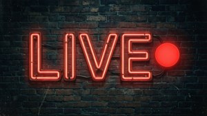 Neon Live Sign
