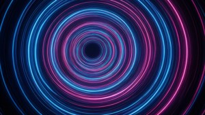 Neon Loop Tunnel