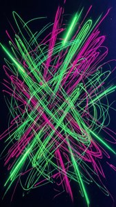 Neon Marker Doodle