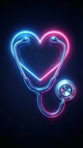 Neon Medical Heart