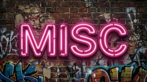 Neon MISC Sign