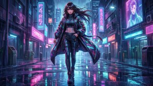Neon Monika