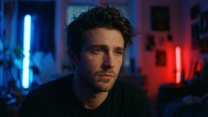Neon Moody Portrait