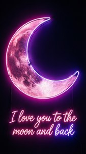 Neon Moon Quote