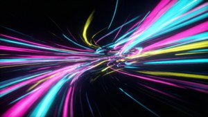 Neon Motion Blur