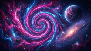 Neon Nebula Swirl