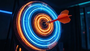 Neon Nerf Target