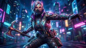 Neon Night Aura