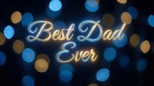 Neon Night Best Dad