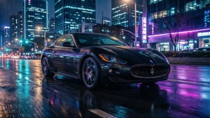 Neon Night Drive