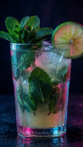 Neon Night Mojito