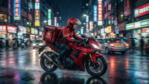 Neon Night Rider
