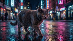 Neon Night Stroll