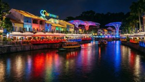 Neon Nights at Clarke Quay