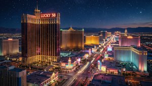 Neon Nights Over New Vegas