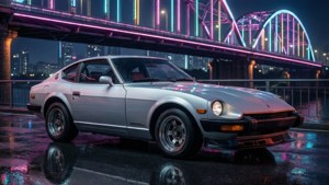 Neon Nights Under the Bridge
