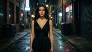 Neon Noir Elegance