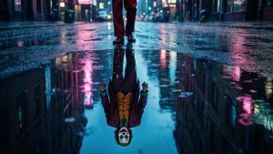 Neon Noir Reflection