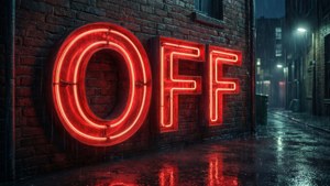 Neon Off Sign