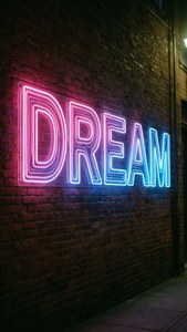 Neon Ombre Sign