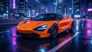Neon Orange Speedster