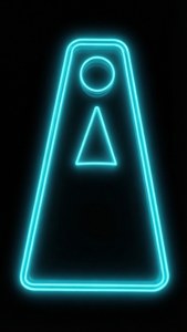 Neon Outline Planchette