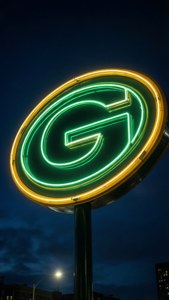 Neon Packers Logo
