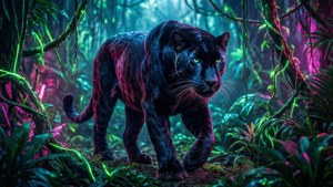 Neon Panther