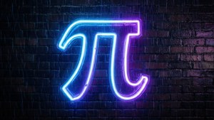 Neon Pi on Brick
