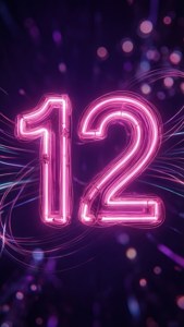 Neon Pink 12 Glow