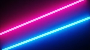 Neon Pink Blue Cyber Fade
