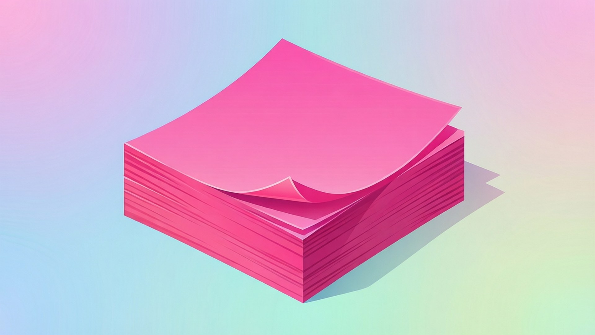 Neon Pink Stack by Wallpapers.art Studio