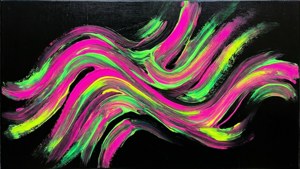 Neon Plasma Strokes