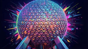 Neon Polygons